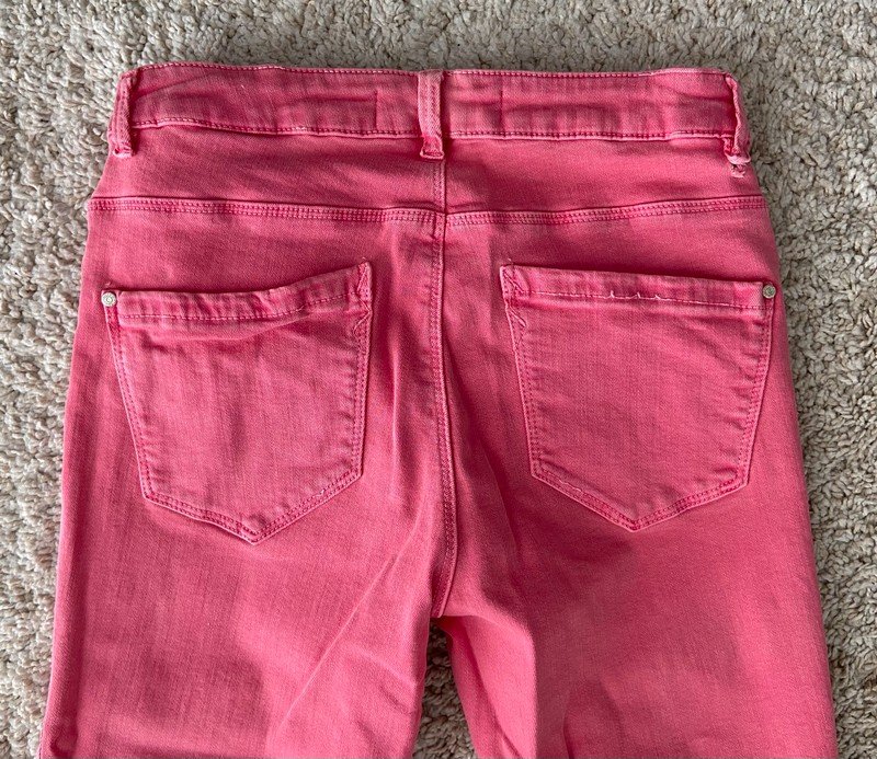 pinke skinny Jeans