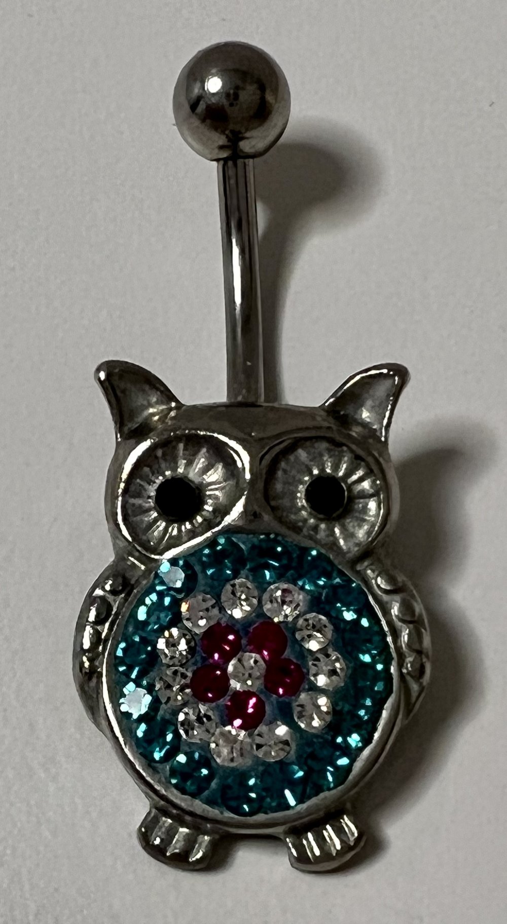 Bauchnabelpiercing Eule 