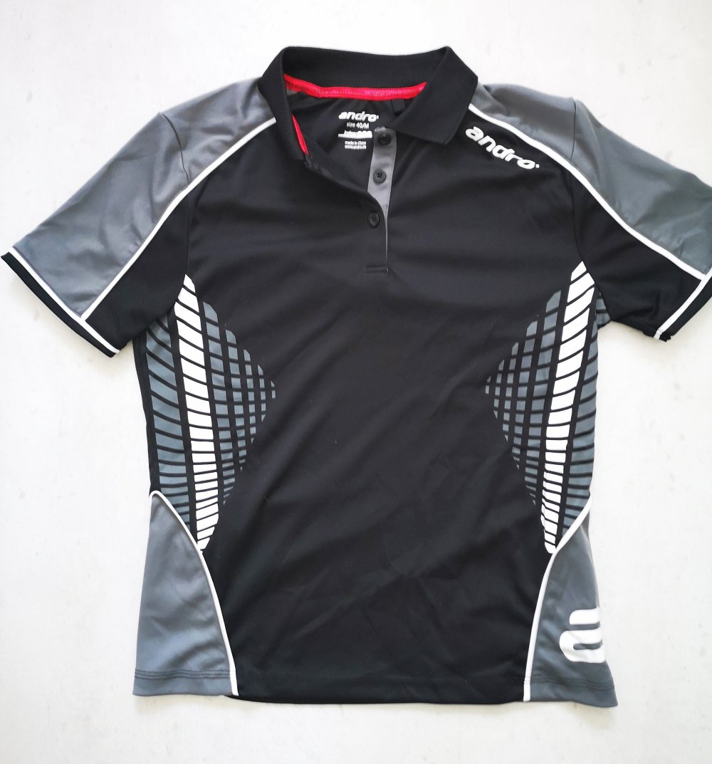 andro Tischtennis Trikot Shirt Hemd Polo Training Gr.M