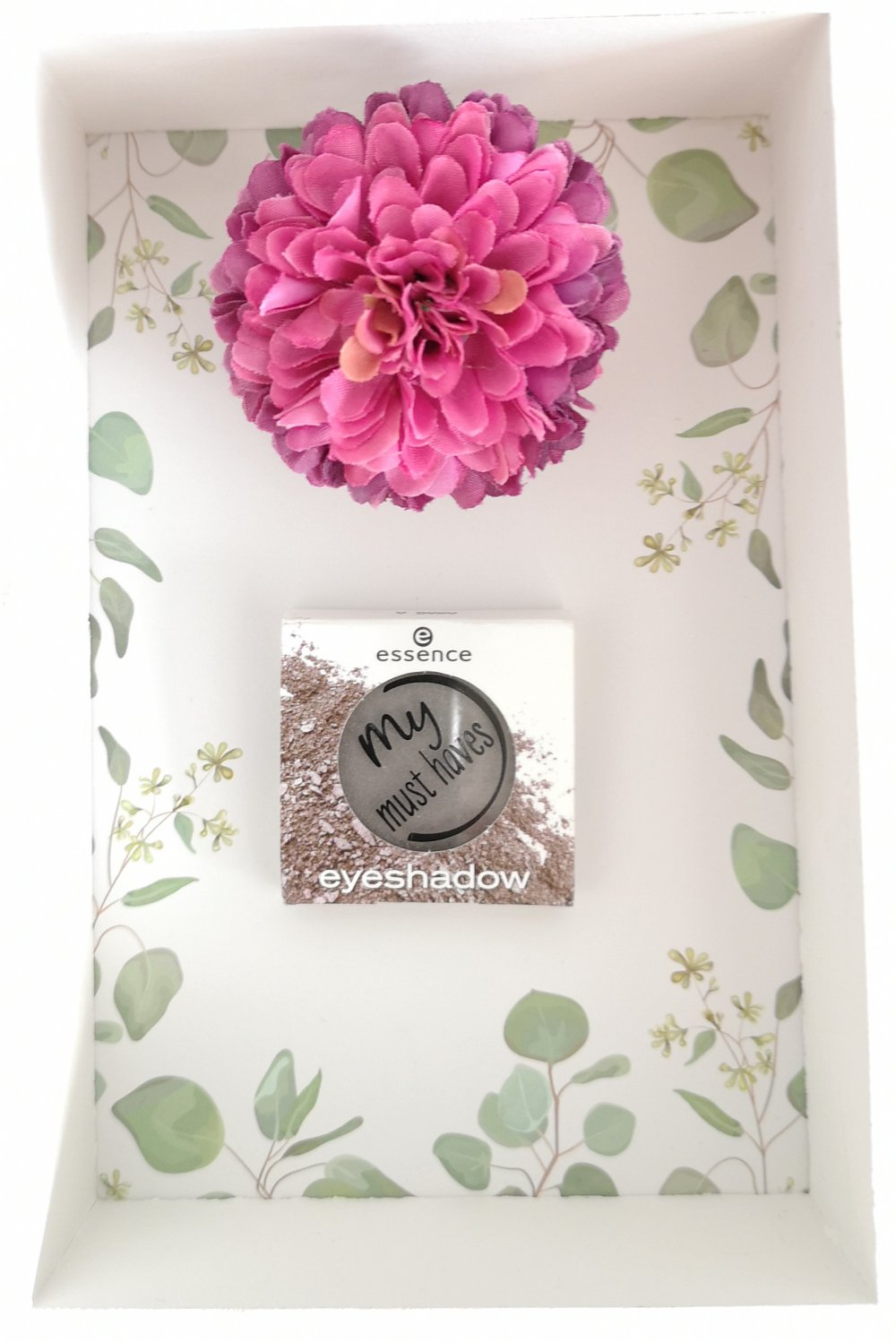 essence mono lidschatten grau