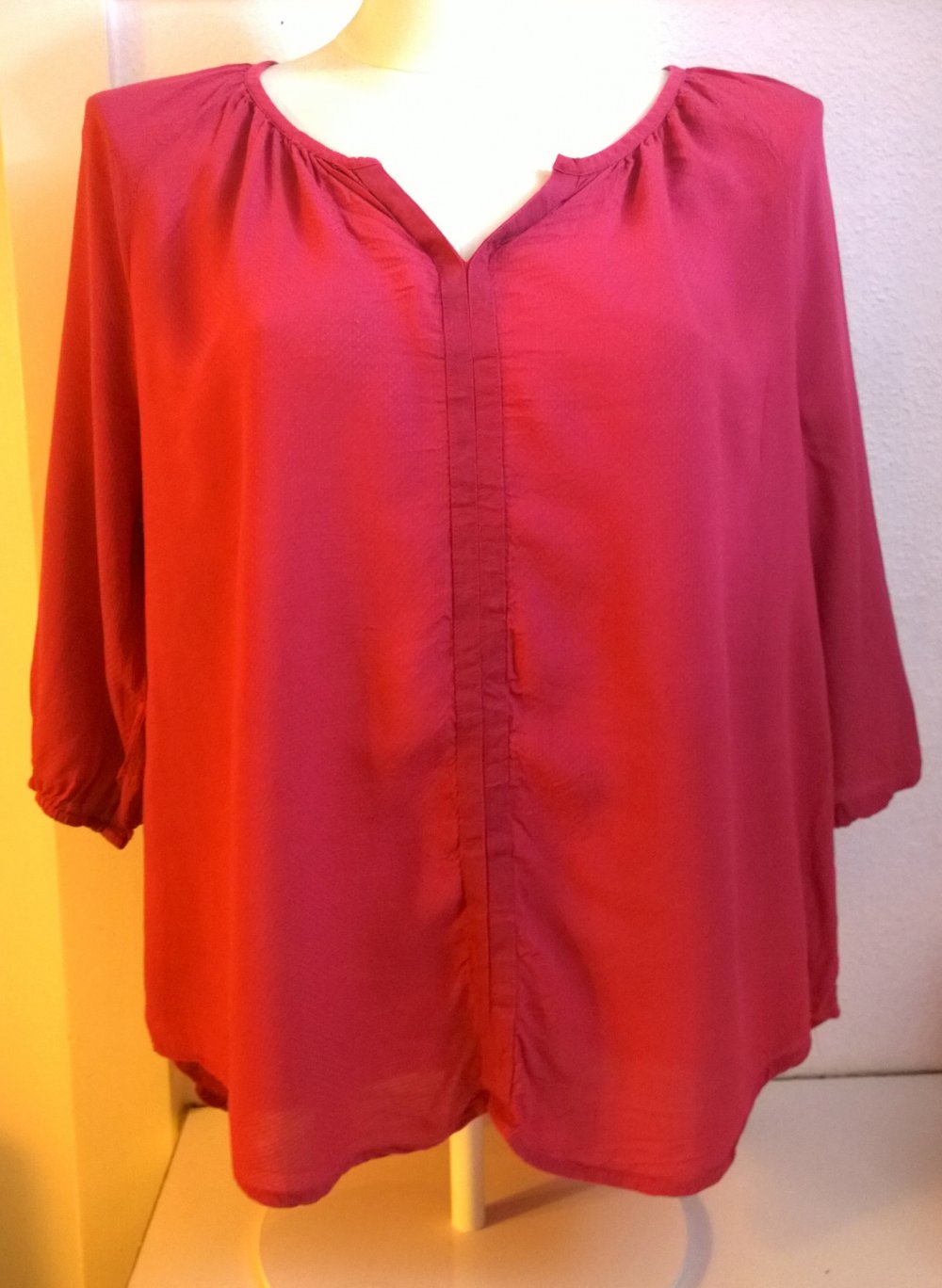 Esprit, Bluse, Coral/Pink. Gr.40
