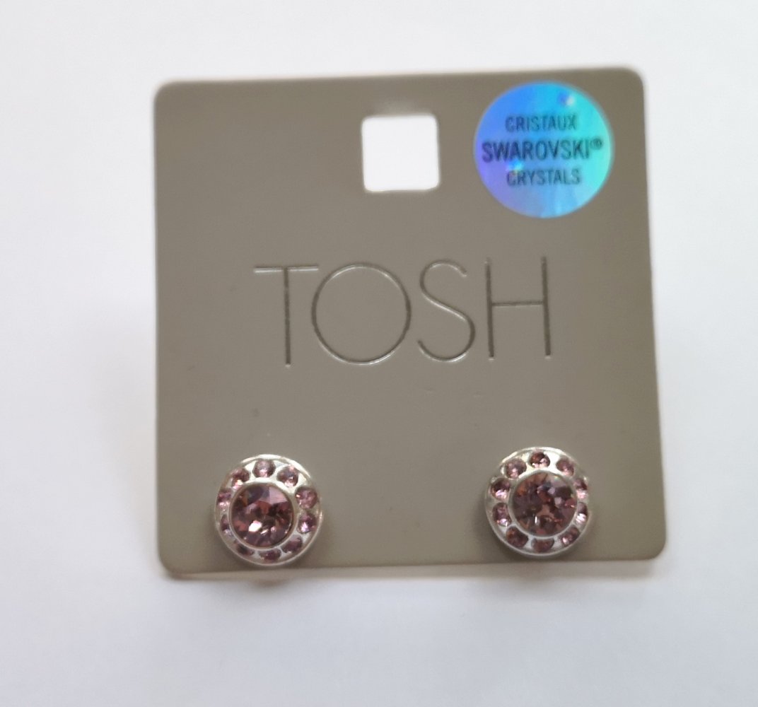 Ohrstecker Modeschmuck mit Swarovski Kristallen