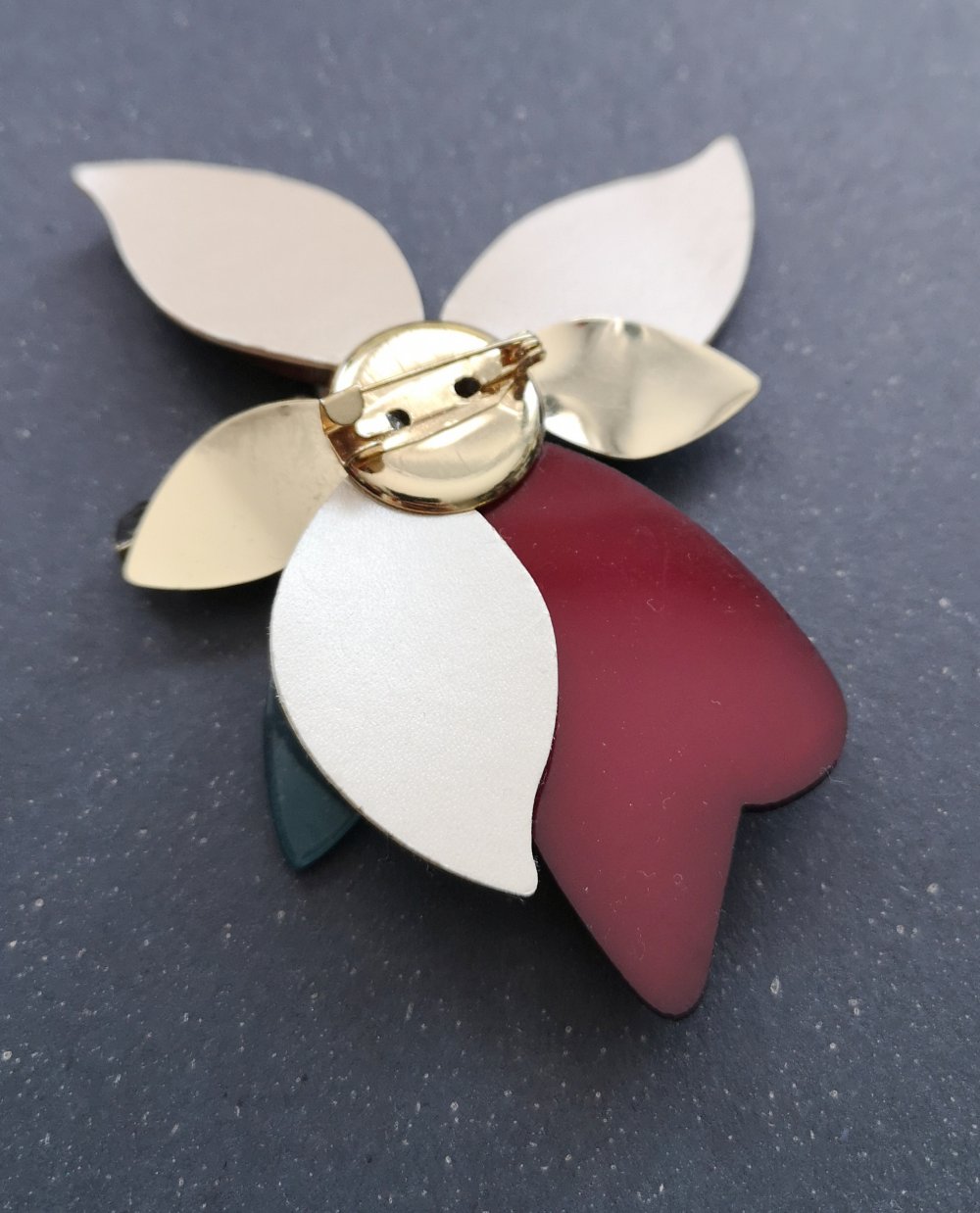 Brosche Blume
