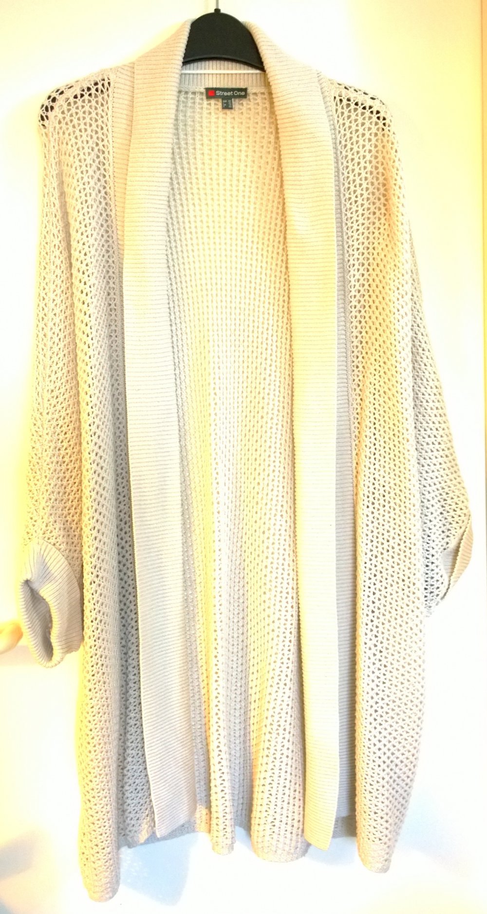 Street One, Strickjacke, beige, Gr.42