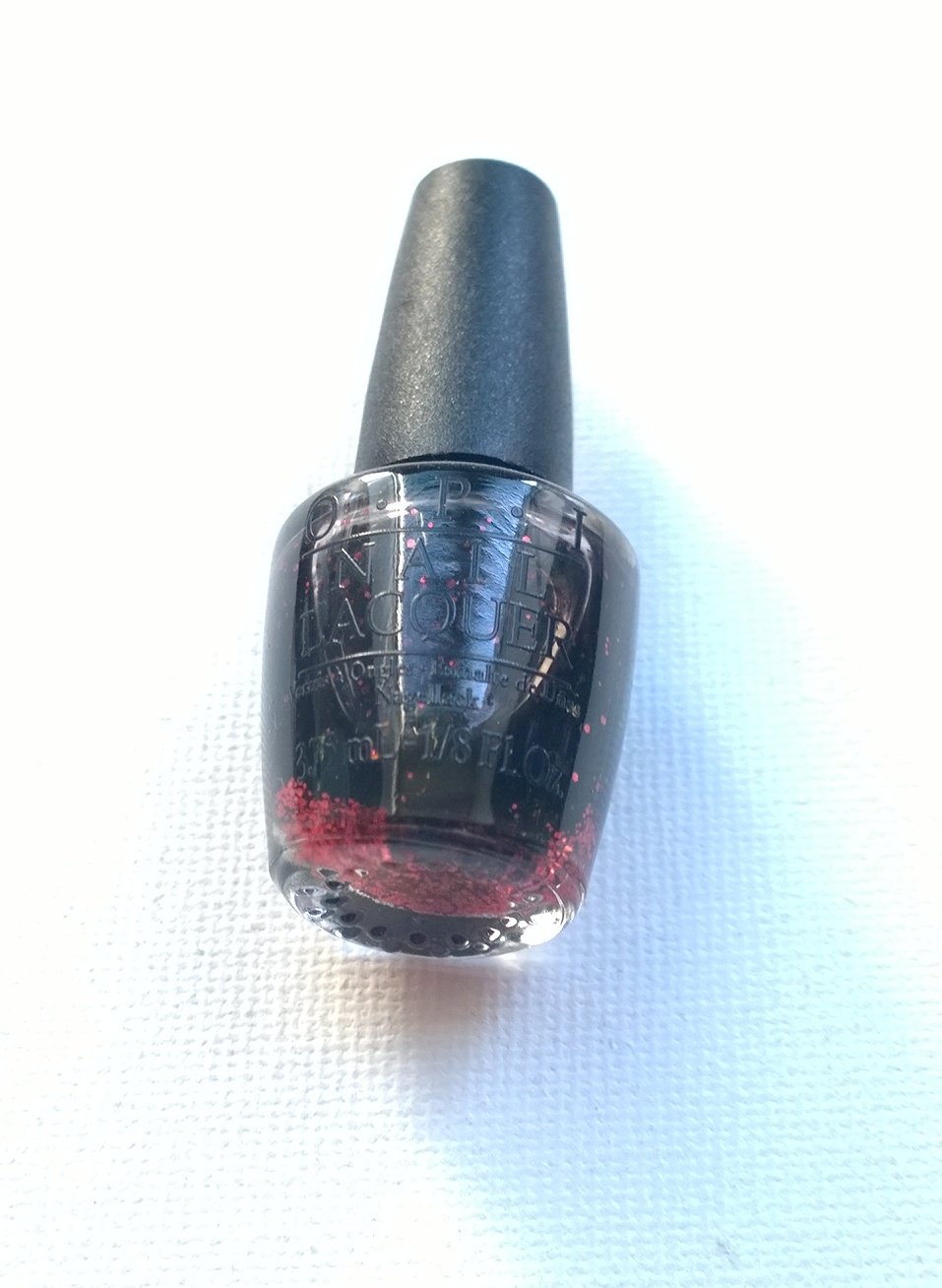 OPI Top Coat schwarz/rot 3,75ml