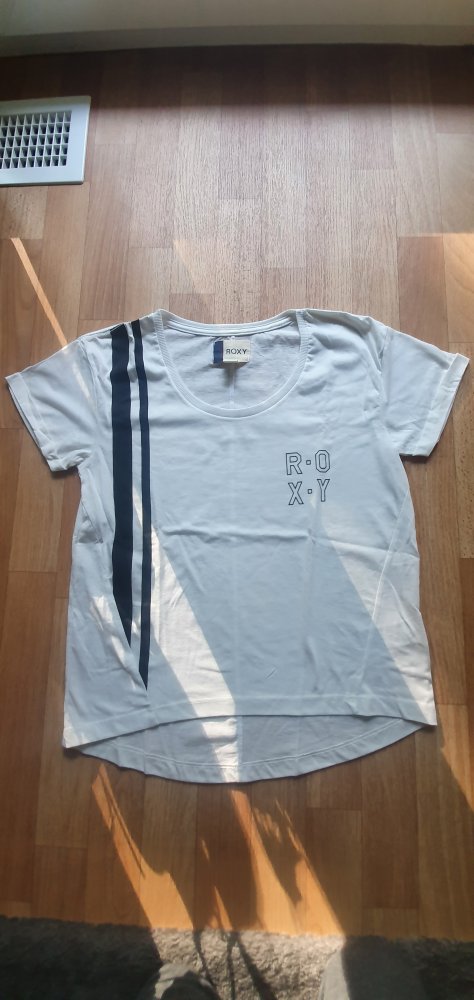 weißes Boxy T-Shirt