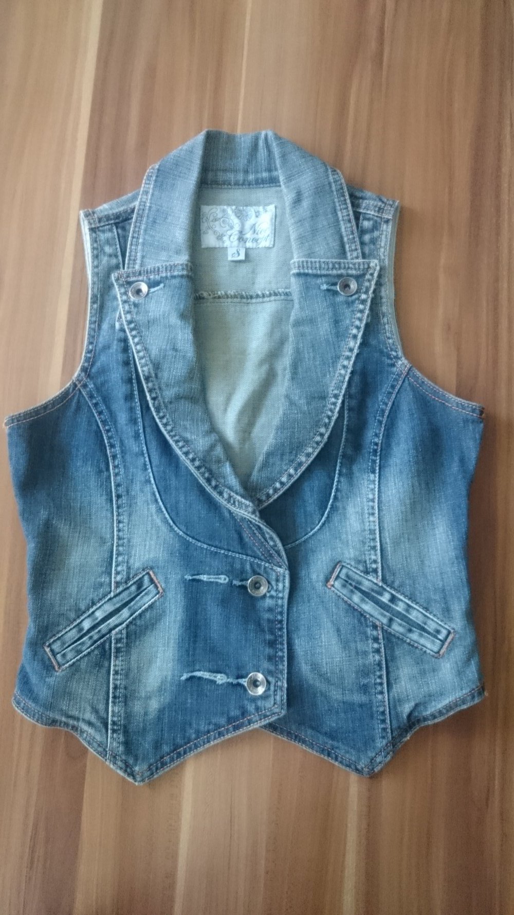 Jeans Weste