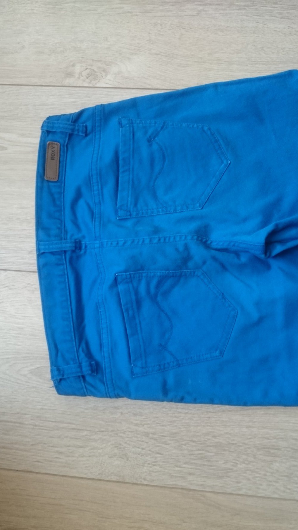 blaue Super Skinny Jeans