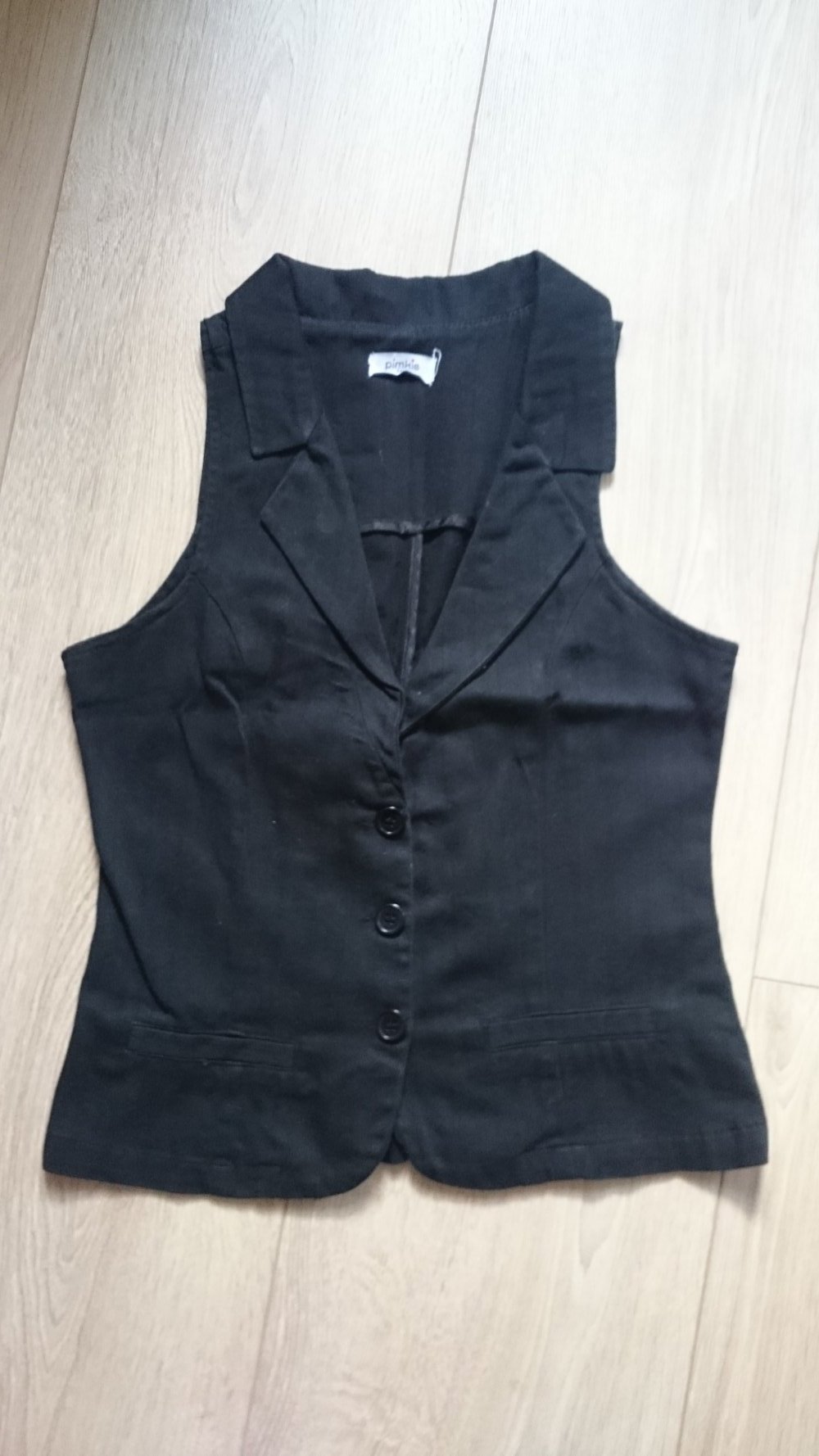 schwarze Business Weste