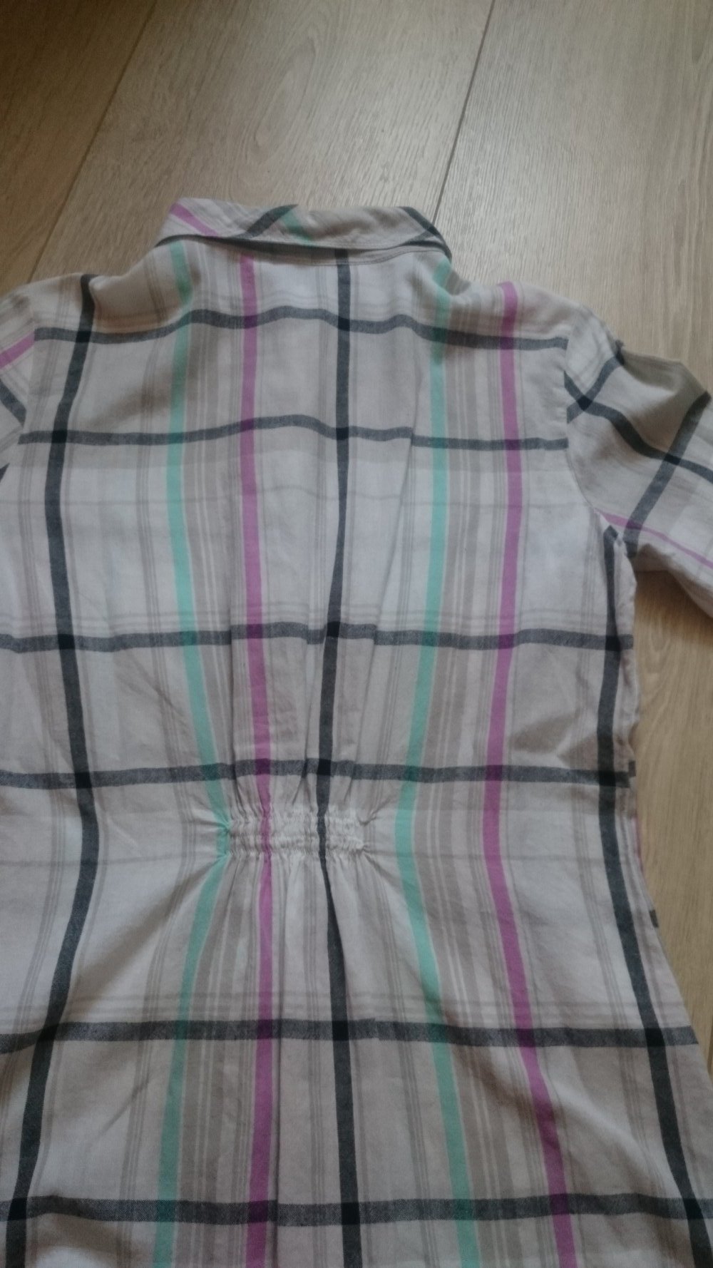 karierte Hemd Bluse Langarm