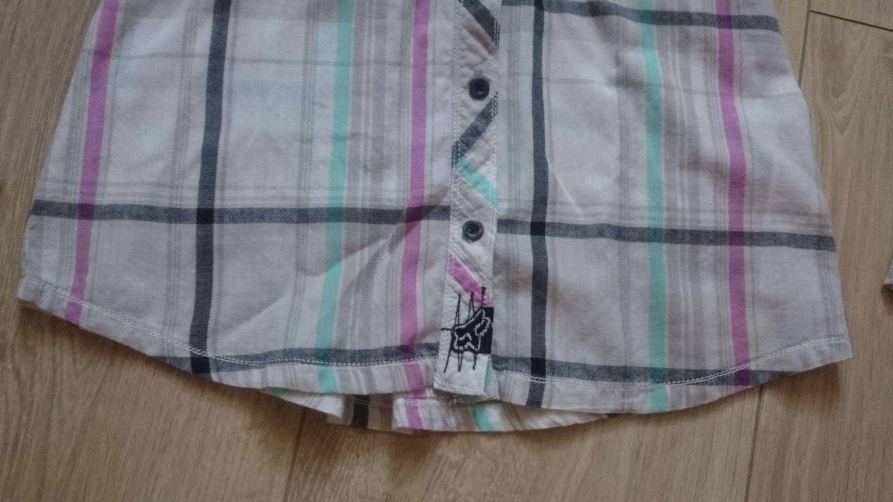 karierte Hemd Bluse Langarm