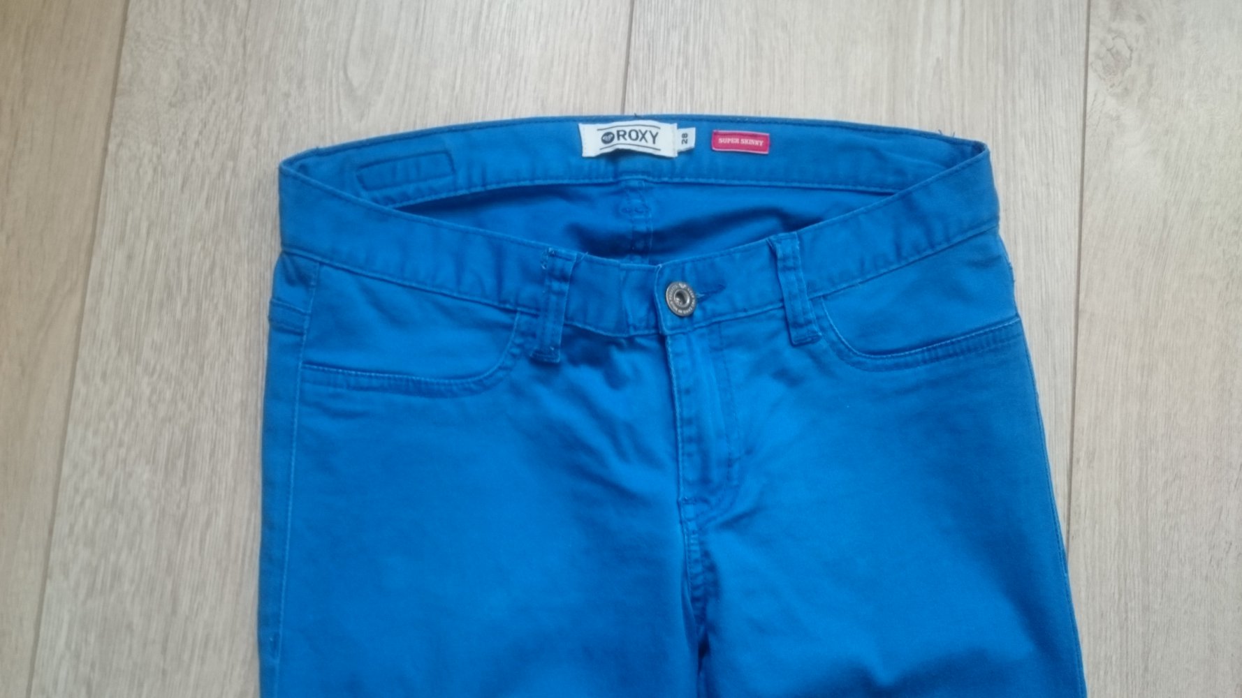 blaue Super Skinny Jeans