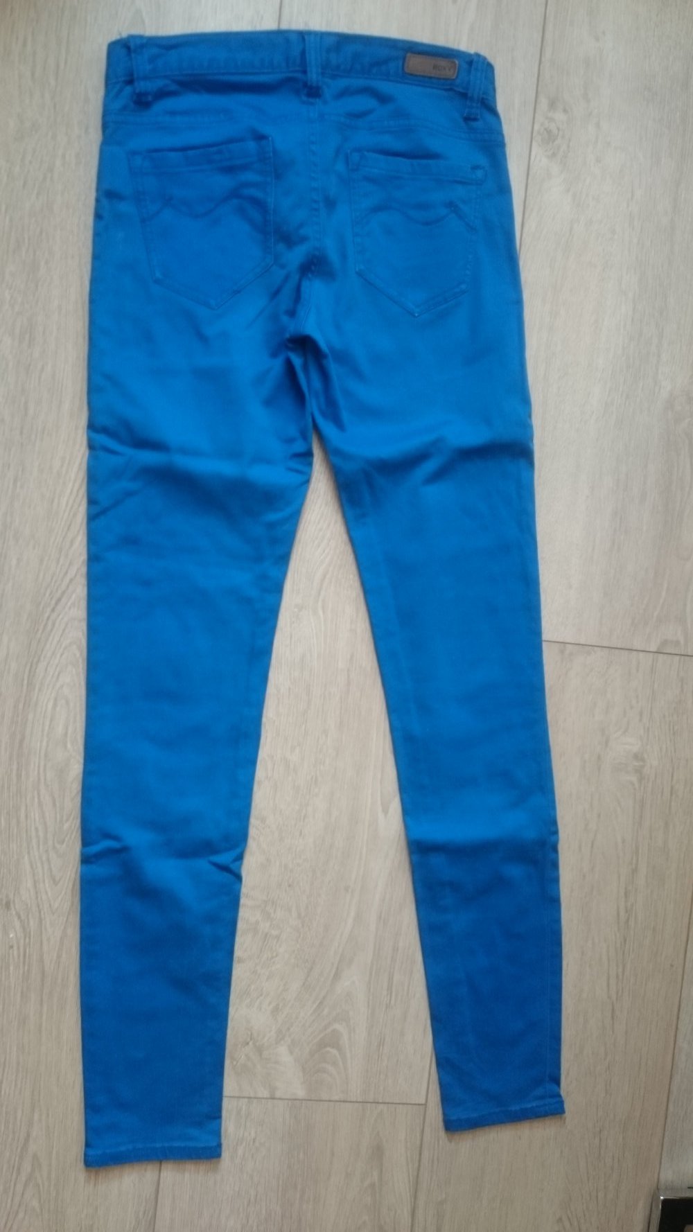 blaue Super Skinny Jeans