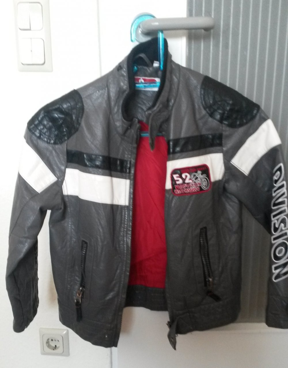 Lederjacke 