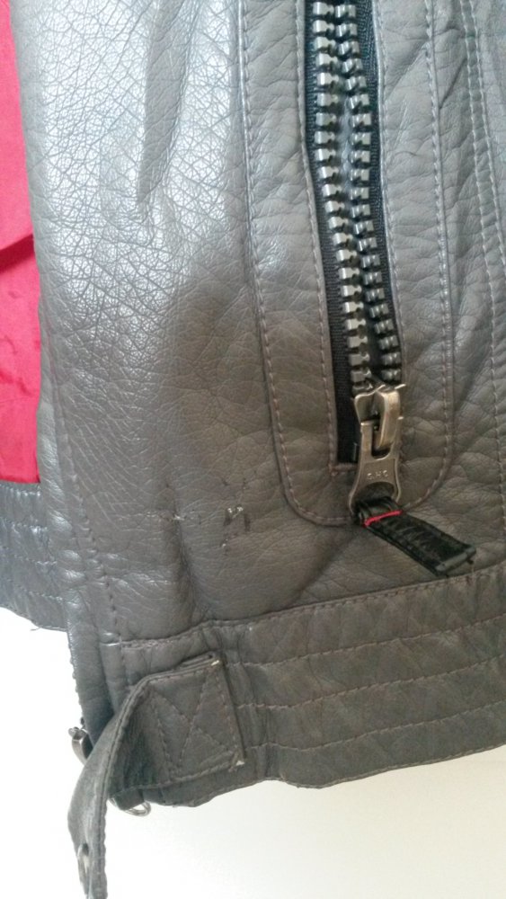 Lederjacke 