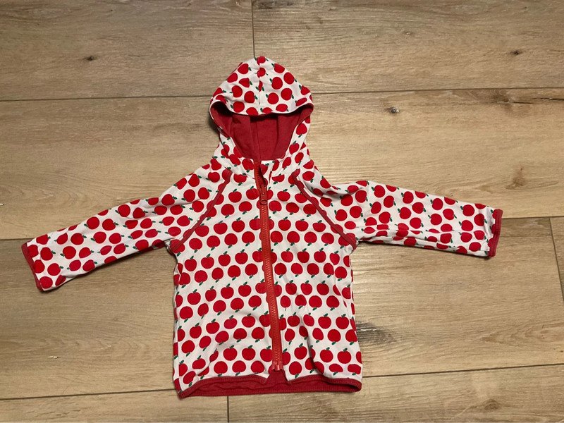 NEUw * Niedlich * Baby * BOY oder auch GIRL * Unisex * Äpfel * Wende * Kapuzen * Hoodie * Sweater * Shirt * Jacke 