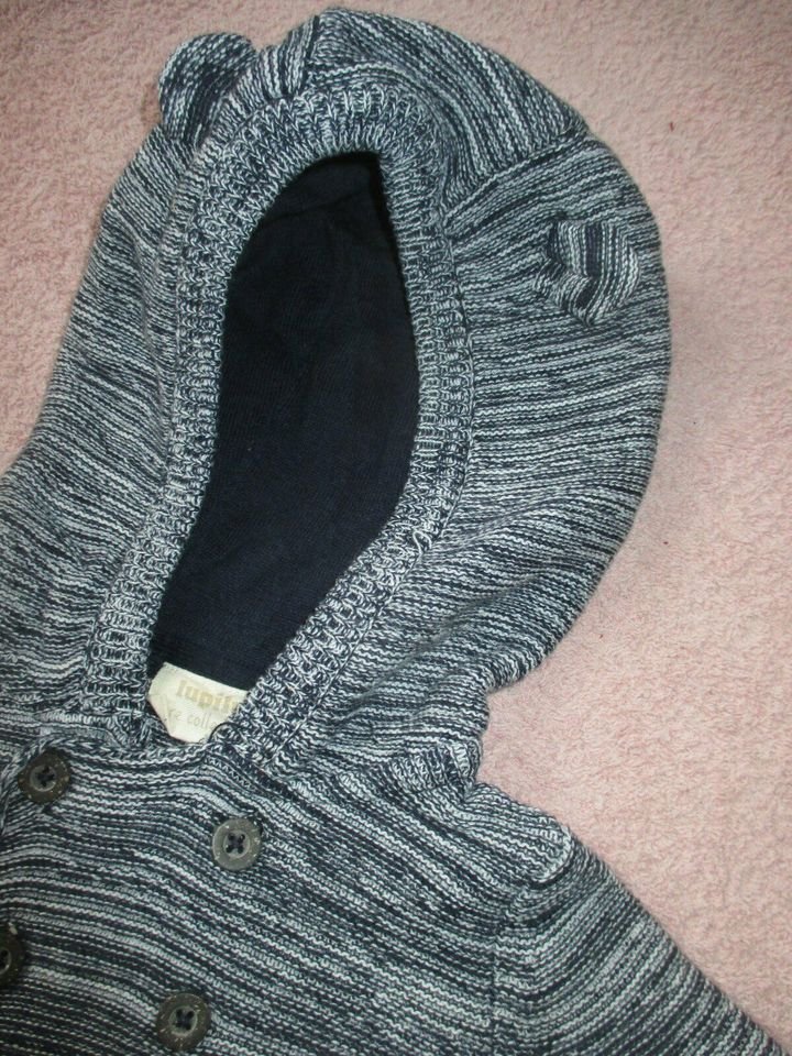NEU * Niedlich * Baby * BOY oder auch GIRL * Unisex * Kapuzen * Hoodie * Fein * Strick * Jacke 