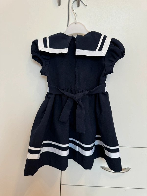NEU * Baby- Girls * Mädchen * Marine * Matrosen * Sailor * Martim * Schleifen * Kleid mit Höschen 