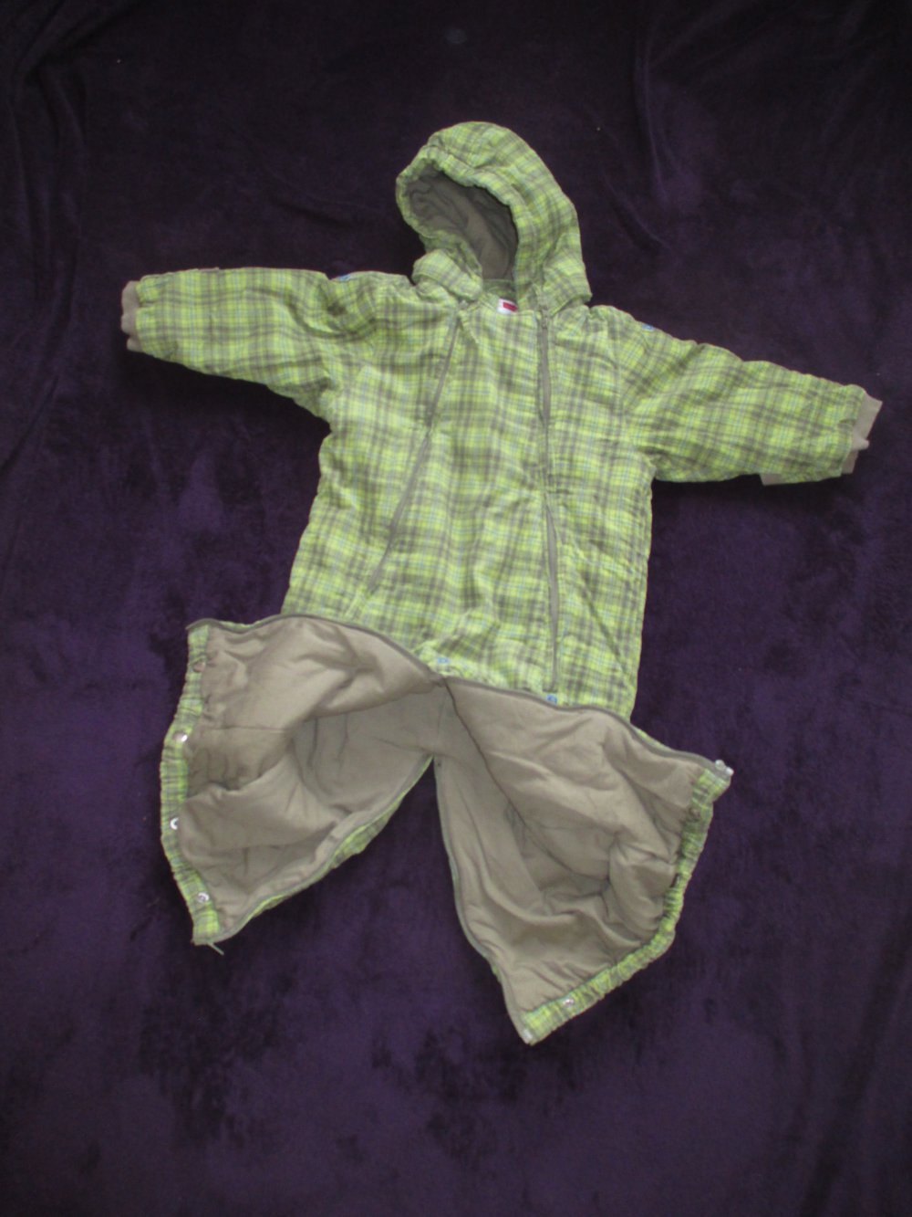 NEU * Niedlich * Baby * BOY oder auch GIRL * Unisex * Karo * Fein Cord * wattierter * Ski * Schnee * Anzug * Schneeanzug * Overall * Einteileiler * Jumpsuit 