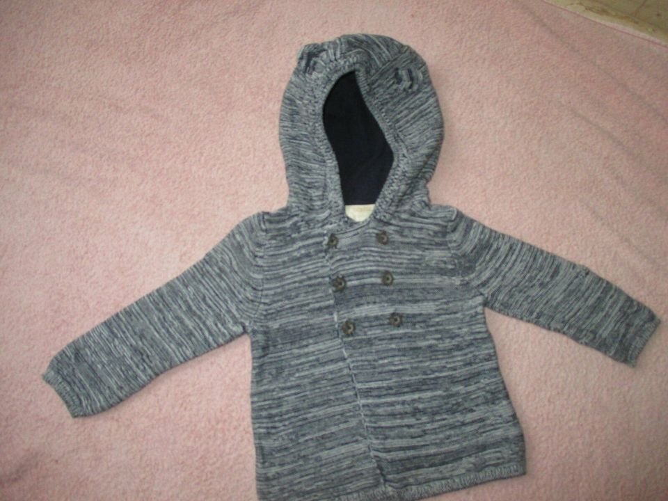 NEU * Niedlich * Baby * BOY oder auch GIRL * Unisex * Kapuzen * Hoodie * Fein * Strick * Jacke 