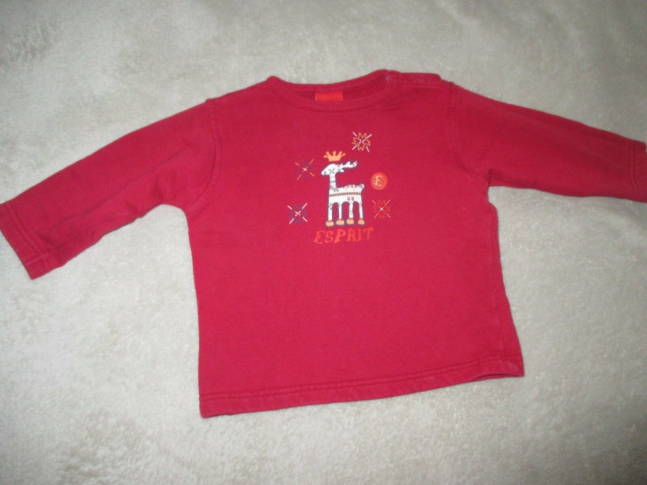 NEU mit ETIKETT * Niedlich * Baby * GIRL oder auch BOY * Unisex * Hirsch- Print * Sweater *  Shirt 