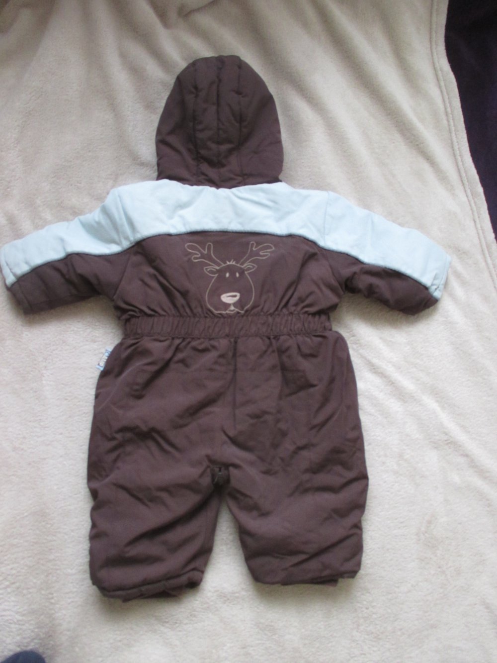 NEU * Niedlich * Baby * BOY oder auch GIRL * Unisex * Elch- Stickerei * wattierter * Ski * Schnee * Anzug * Schneeanzug * Overall * Einteileiler * Jumpsuit 