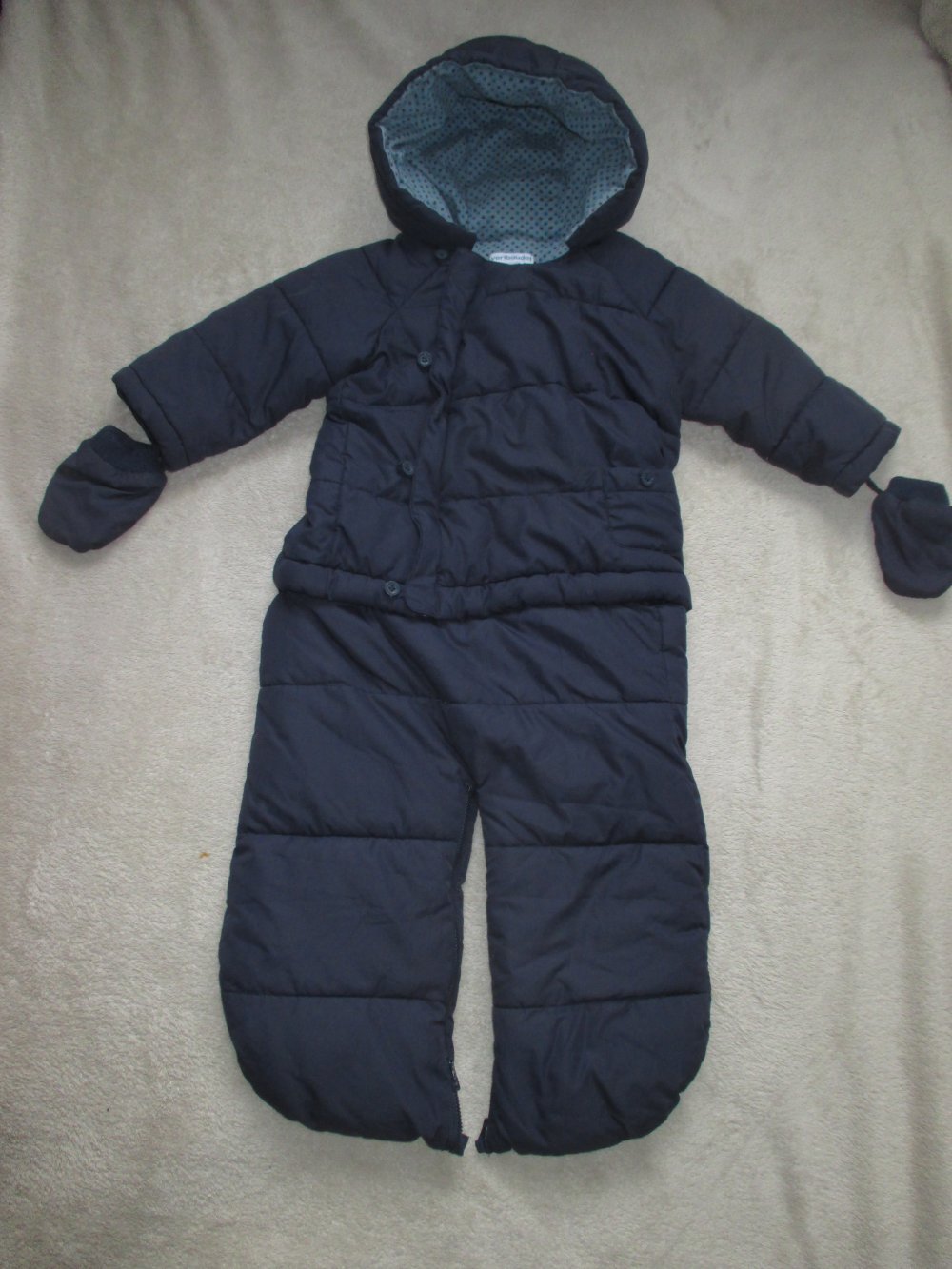 NEU * Niedlich * Baby * BOY oder auch GIRL * Unisex * wattierter * Ski * Schnee * Anzug * Schneeanzug * Overall * Jumpsuit * Einteiler * Mehrteiler 