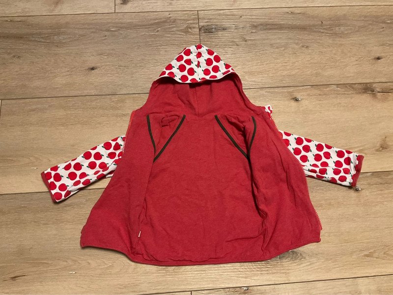 NEUw * Niedlich * Baby * BOY oder auch GIRL * Unisex * Äpfel * Wende * Kapuzen * Hoodie * Sweater * Shirt * Jacke 