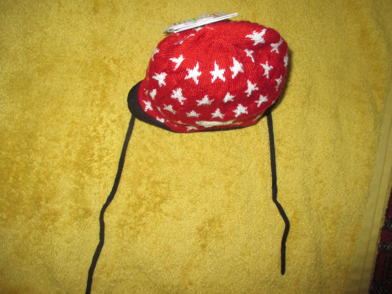 NEU mit ETIKETT * Baby * Boy oder Girl * Sterne * Stars * Feinstrick * Wolle * Beanie * Mütze 