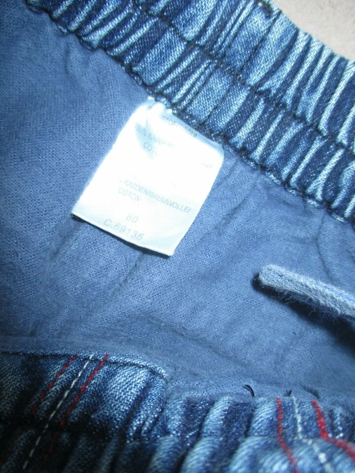 NEU * Niedlich * Baby * BOY * Jungs oder auch GIRL * Mädchen * Unisex * Winter * Jeans- Hose * Gr. 74- 80 * blau *
