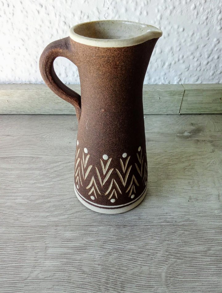 Vase braun Vintage 70's