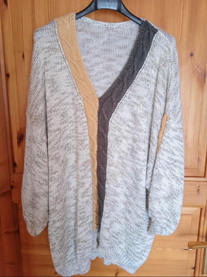 Pullover grau beige Vintage 80's