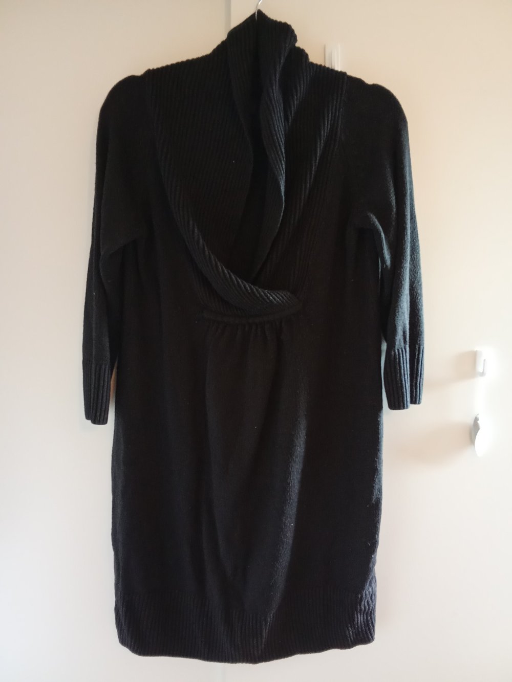Strickkleid schwarz