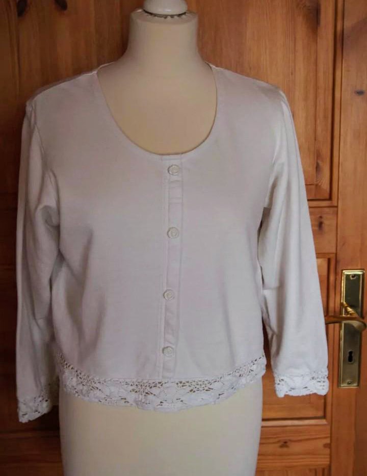 Pullover ecru Vintage 90's