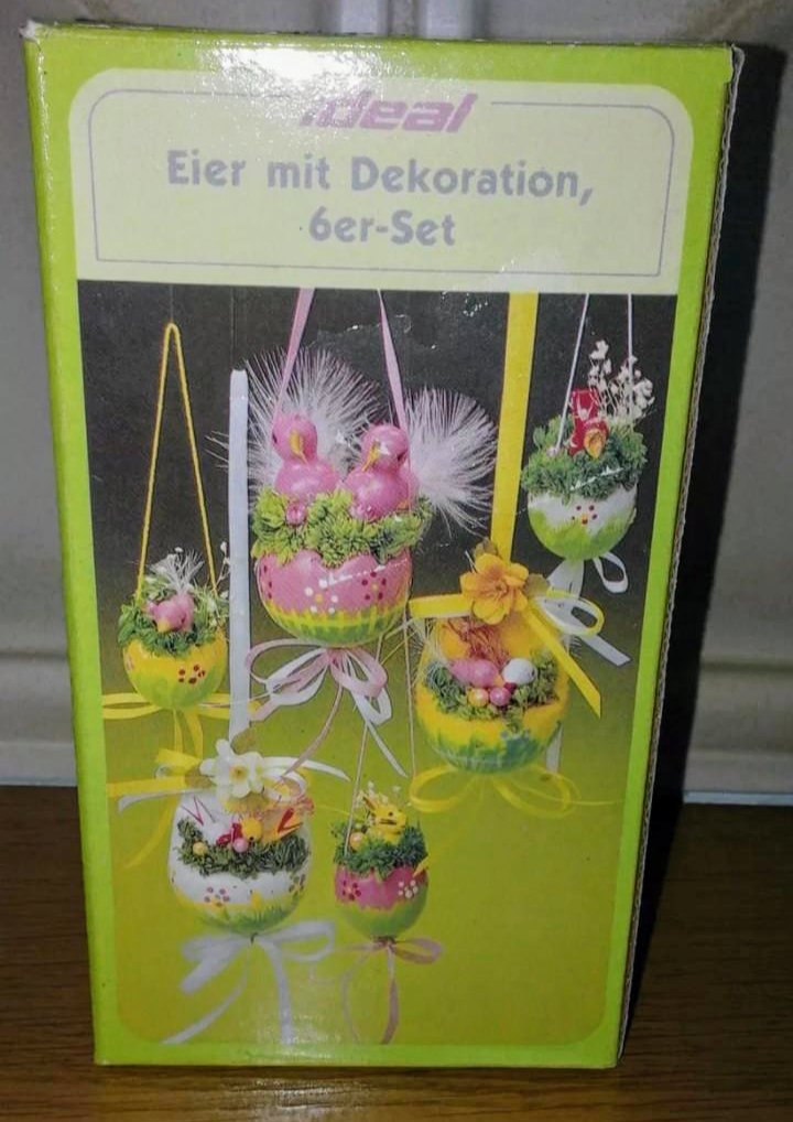 Osteranhänger pink Vintage 80's