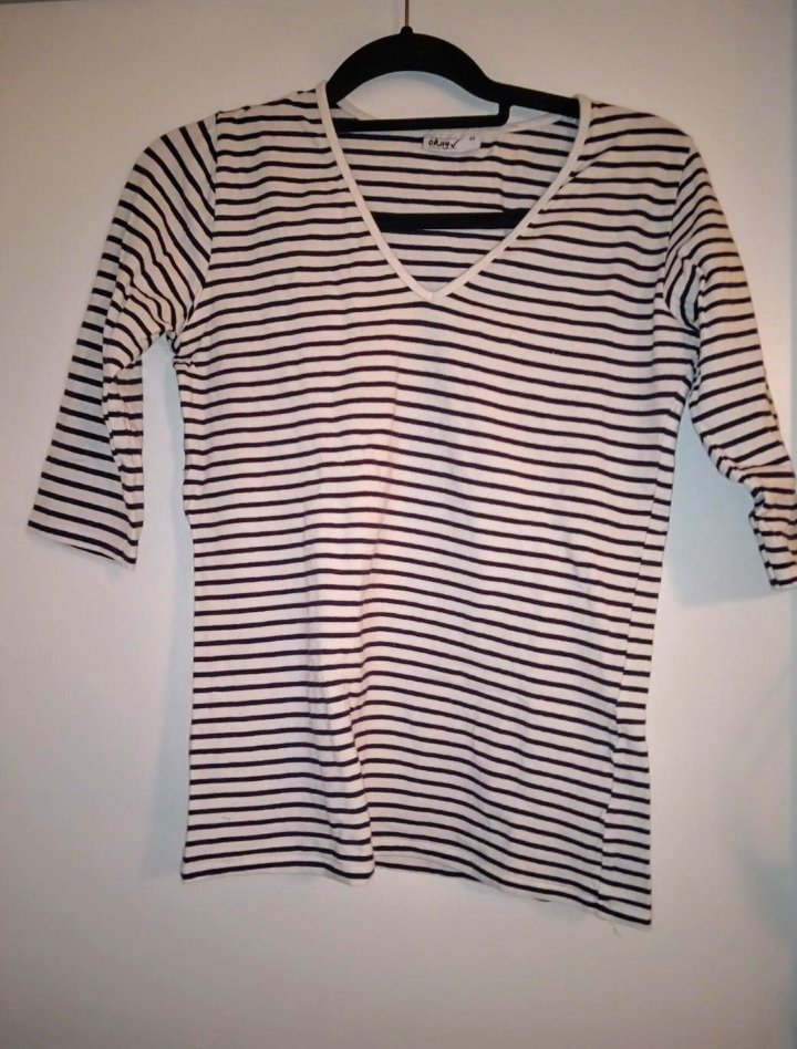 Shirt schwarz weiß