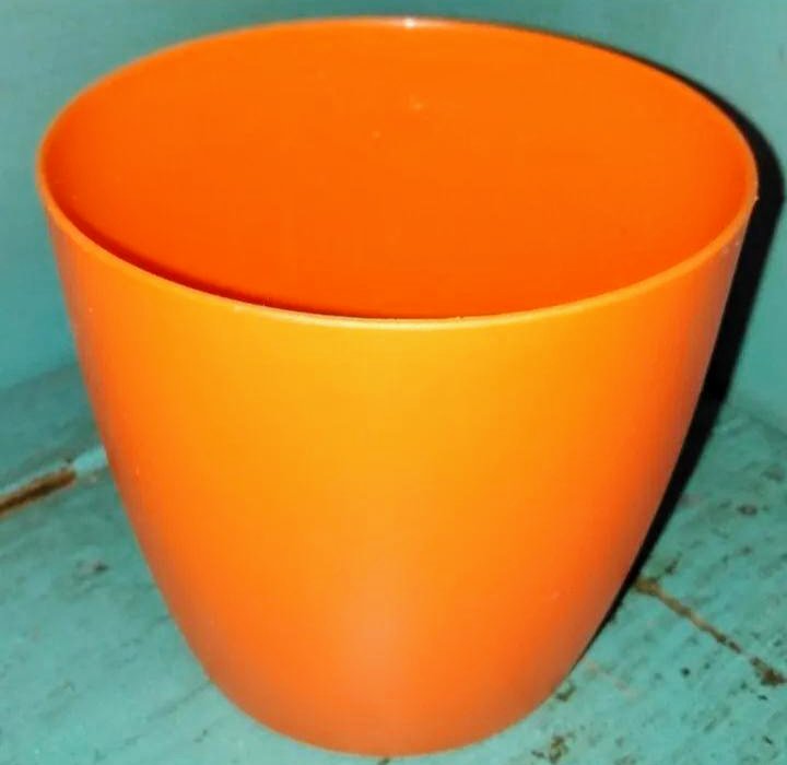 Übertöpfe Set gelb orange