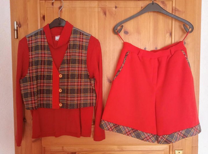 Set rot Vintage 90's