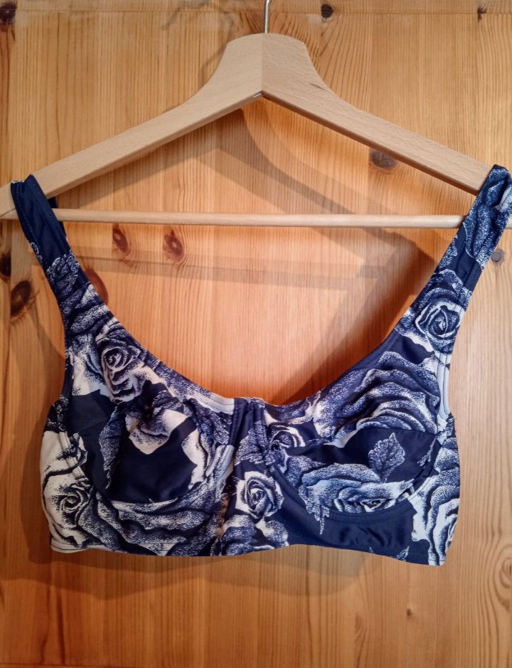 Bikinioberteil blau