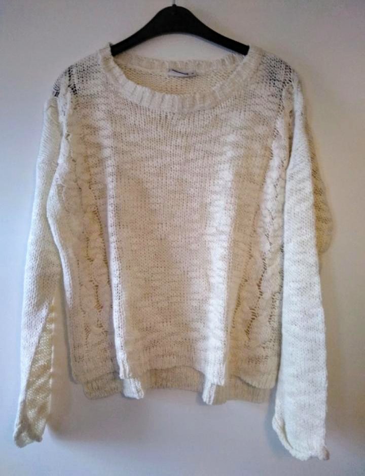 Pullover wollweiß