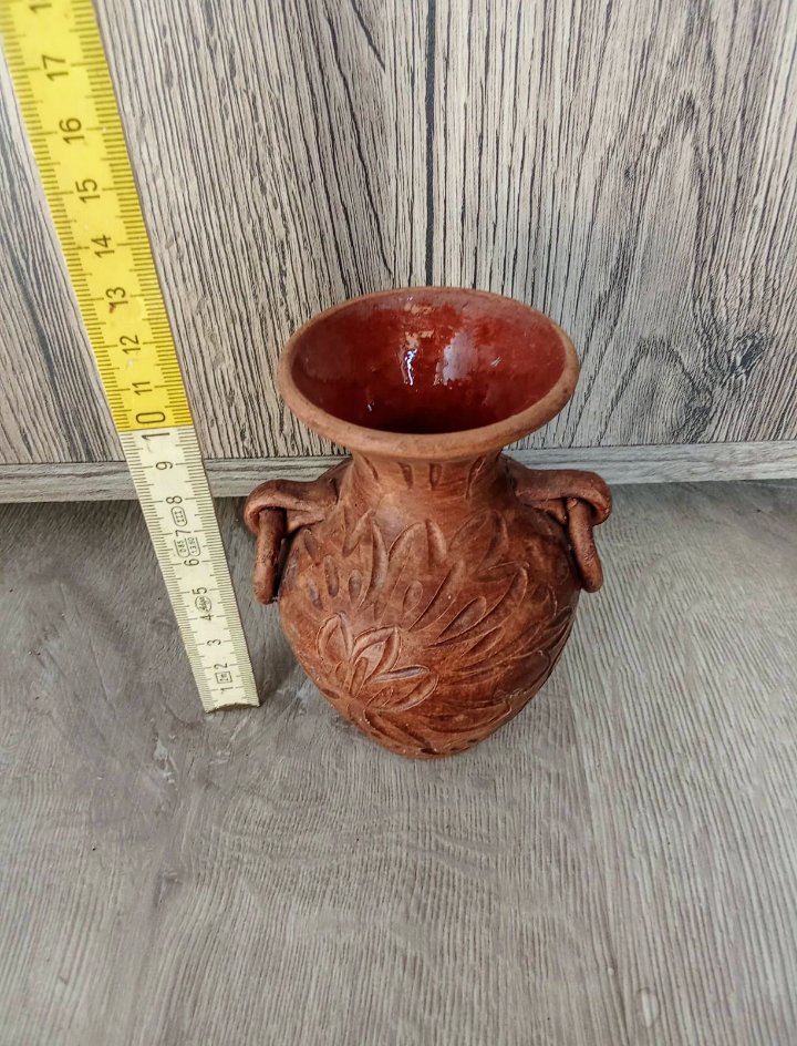 Vase braun Vintage 70's