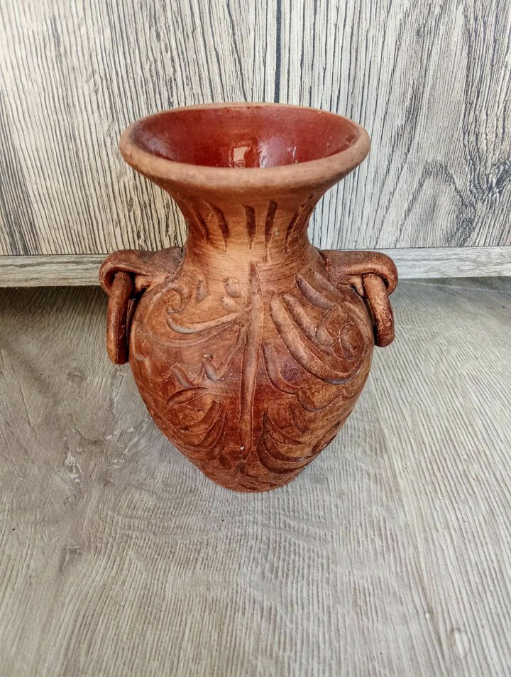 Vase braun Vintage 70's