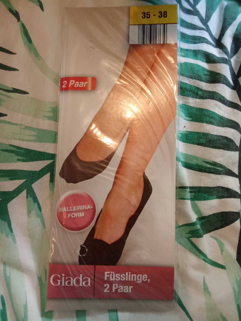 Füßlinge schwarz OVP