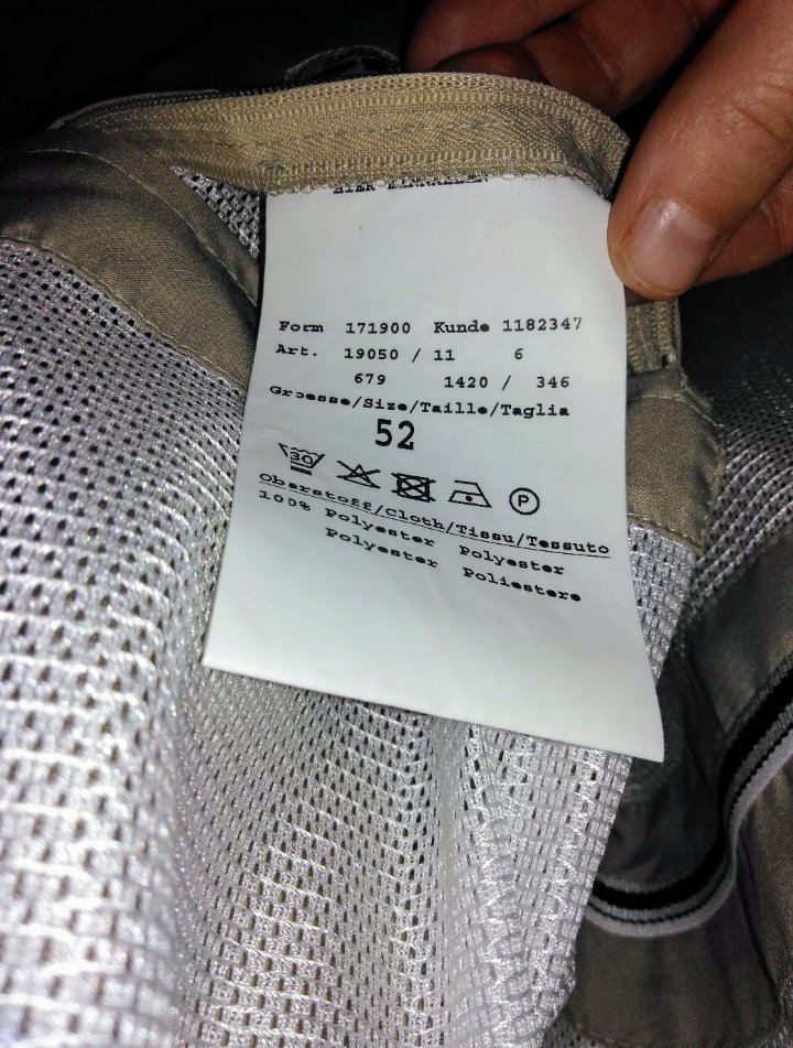 Übergangsjacke beige