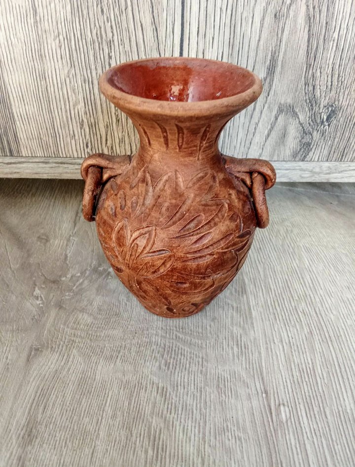 Vase braun Vintage 70's