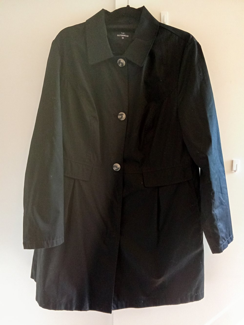 Kurzmantel schwarz