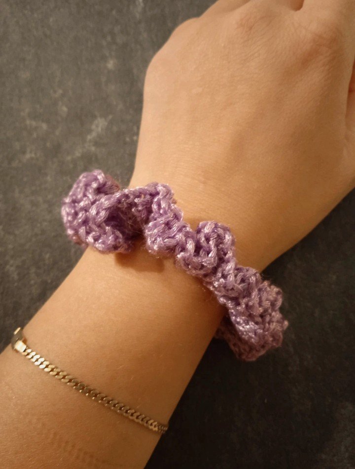 Scrunchie flieder