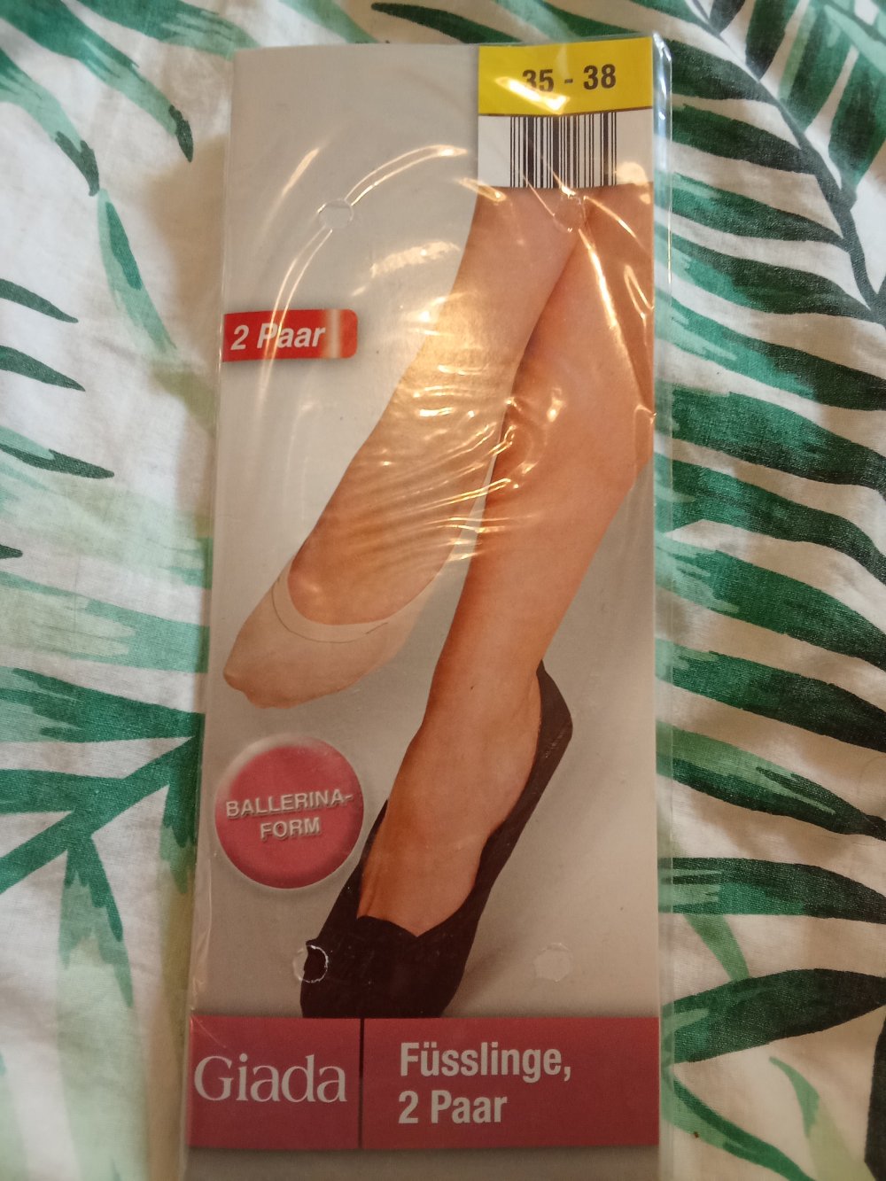Füßlinge nude OVP