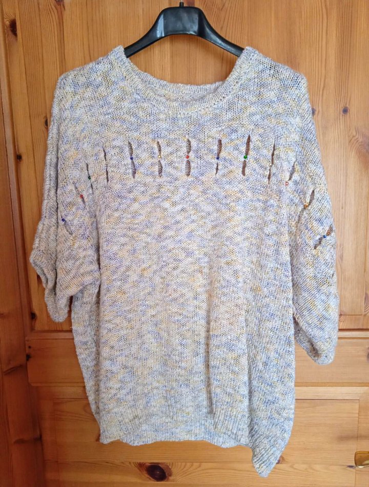 Pullover gelb beige Vintage 80's