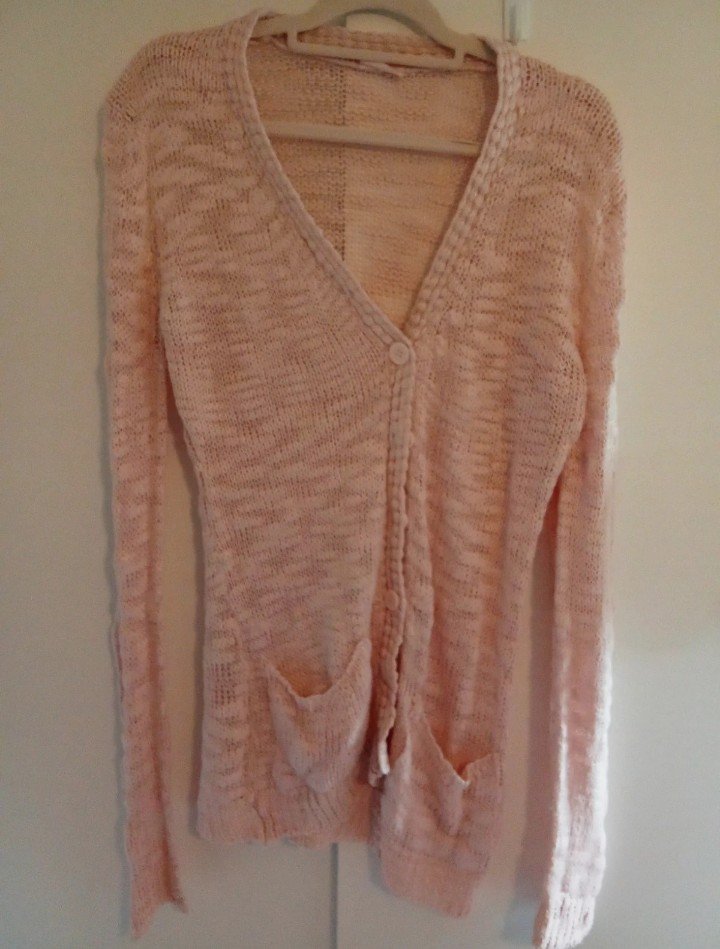 Strickjacke rosa